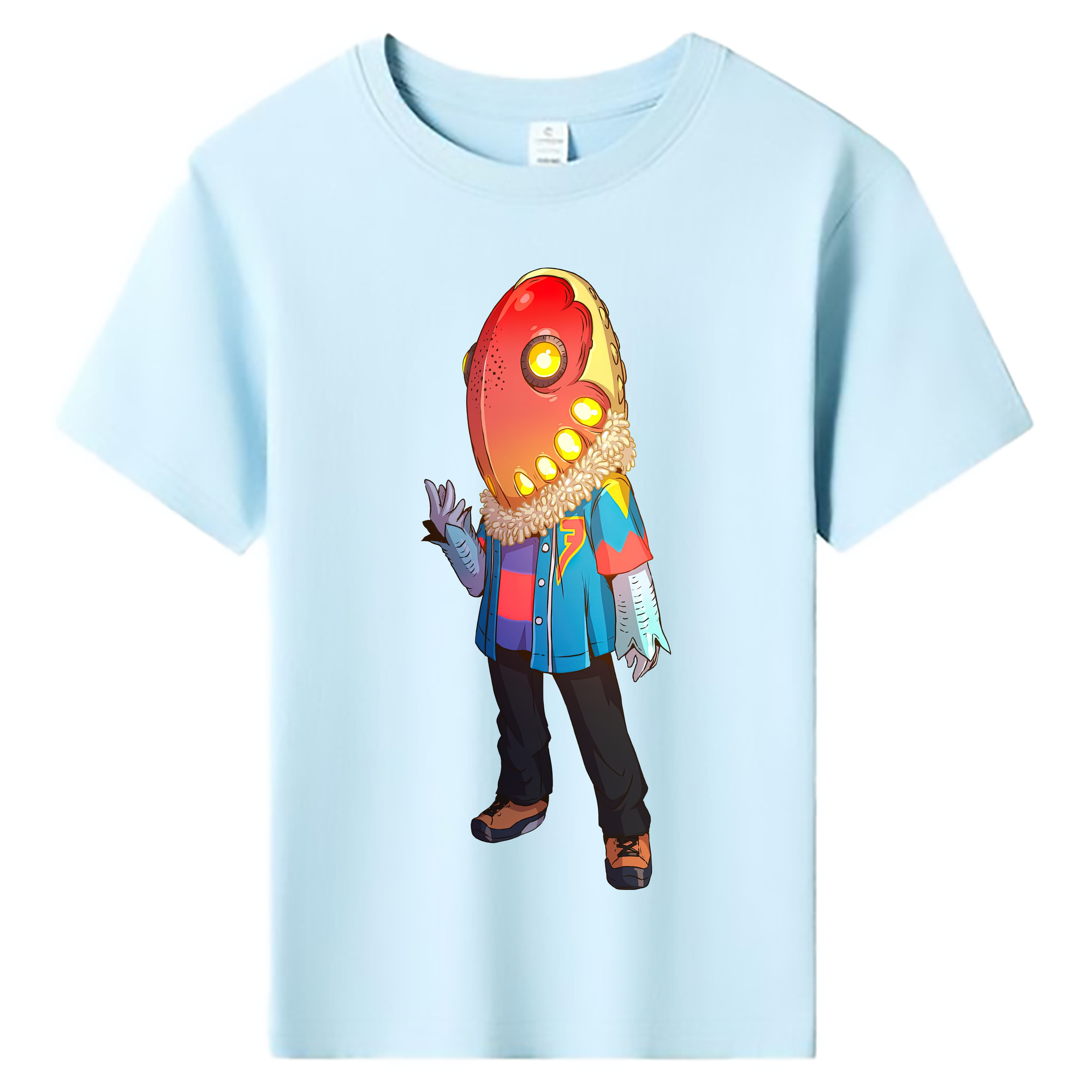 （画像用） ウルトラマン Ultraman 綿100％キッズTシャツ（フロントプリント）